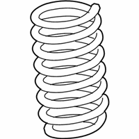 OEM 2019 BMW 540i Front Coil Spring - 31-33-6-879-724