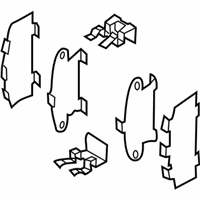 OEM 2005 Infiniti FX35 Hardware Kit - 44080-8H326