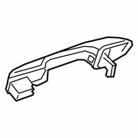 OEM 2022 Lexus UX200 Front Door Handle Assembly - 69210-76030-A0