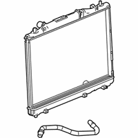 OEM 2004 Cadillac CTS Radiator - 19258627