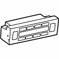 OEM 2002 Lexus GS430 Control Sub-Assy, Heater - 55902-30260