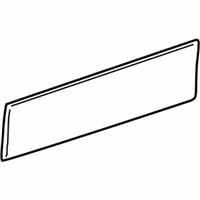 OEM Ford Explorer Body Side Molding - 1L2Z-7820878-DB