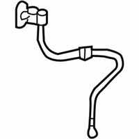 OEM 2005 Hyundai Tiburon Hose Assembly-Brake, RH - 58732-2C100