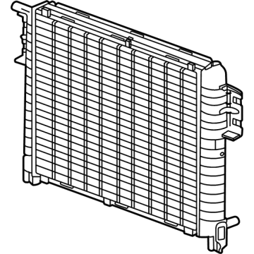 OEM 2021 Cadillac Escalade Auxiliary Radiator - 84693040