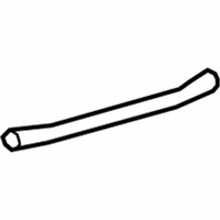 OEM 2015 Lexus LS460 Weatherstrip, Rear Door, Lower RH - 62330-50050