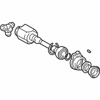 OEM 2003 Pontiac Vibe Housing, Front Wheel Drive Shaft Tri-Pot Joint - 88972682