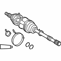 OEM 2006 Pontiac Vibe Joint Kit, Front Wheel Drive Shaft Cv - 88972718