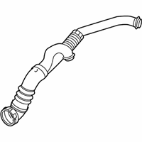 OEM 2008 BMW 528i Charge-Air Duct - 13-71-7-600-026