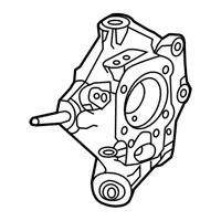 OEM Honda Passport Knuckle Complete Right Rear - 52210-TGT-A00