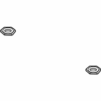 OEM 2020 Honda Passport Rubber, RR.RR. Sub-Frame Stopper (Upper) - 50371-TZ5-A01