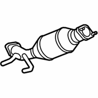 OEM Chevrolet Sonic Converter & Pipe - 42441992