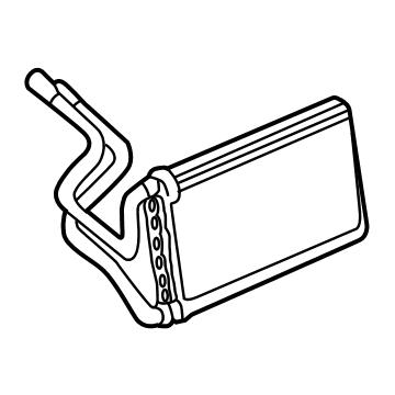 OEM Nissan Rogue Core Assy-Front Heater - 27140-6RF0A