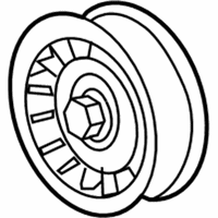 OEM GMC Serpentine Idler Pulley - 12662030
