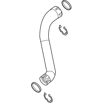 OEM Cadillac Outlet Tube - 84009657
