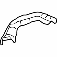 OEM Buick Terraza Shield-Exhaust Crossover Pipe Upper Heat - 12612663