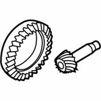 OEM Infiniti M56 Gear Set Final Drive - 38100-AR95A