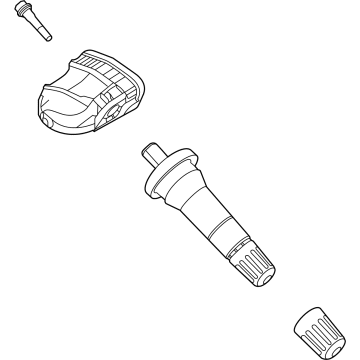 OEM Ford Tire Pressure Sensor - F2GZ-1A189-G