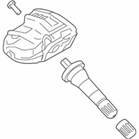 OEM Lincoln TPMS Sensor - F2GT1A180DC