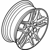 OEM 2010 Mercury Milan Wheel, Alloy - 9E5Z-1007-E
