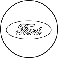 OEM 1993 Ford E-350 Econoline Club Wagon Wheel Center Cap - F2UZ1130G