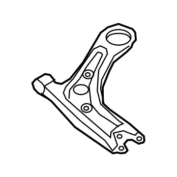 OEM 2022 Hyundai Tucson ARM COMPLETE-FR LWR, LH - 54500-CW050