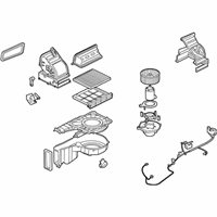OEM 2005 Kia Spectra5 Blower Unit - 972062F200