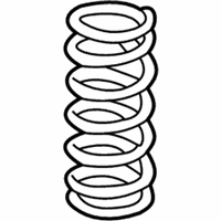 OEM 2000 Toyota Sienna Coil Spring - 48231-AE014