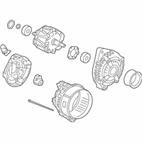 OEM 2014 Acura RLX Alternator Assembly (Csj99) (Denso) - 31100-R9P-A01