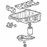 OEM 2022 Cadillac XT6 Oil Pan - 12716560