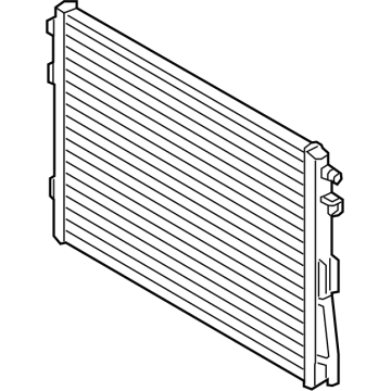 OEM 2021 Toyota GR Supra Auxiliary Radiator - 16400-WAA03