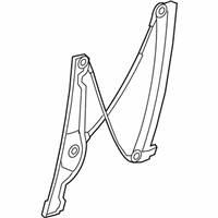 OEM 2013 BMW ActiveHybrid 3 Front Left Window Regulator - 51-33-7-281-885