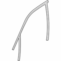 OEM 2013 BMW ActiveHybrid 3 Window Guide, Left Front Door - 51-33-7-414-531