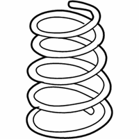 OEM 2004 Lexus RX330 Spring, Coil, Rear - 48231-48221