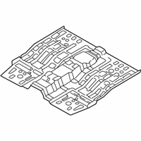 OEM Hyundai Santa Fe Panel-Center Floor - 65111-26200