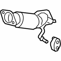 OEM 2016 Kia Optima Front Muffler Assembly - 28610C2700