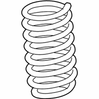 OEM 2019 BMW 540i FRONT COIL SPRING - 31-33-6-879-722