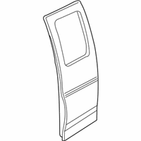 OEM 2001 GMC Savana 3500 Molding, Intermediate Side Door - 15960359