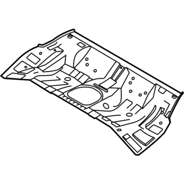 OEM 2022 Hyundai Elantra Floor Pan - 65511AA000