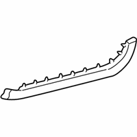 OEM 2003 Lincoln Navigator Lower Weatherstrip - 2L1Z-7820758-AA