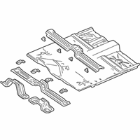 OEM Dodge Pan-Floor - 5013068AG