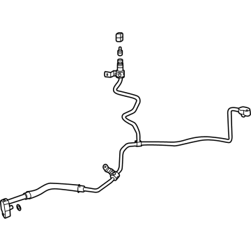 OEM 2022 Chevrolet Corvette Liquid Hose - 84834294