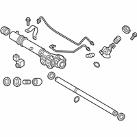 OEM 2011 Infiniti QX56 Power Steering Gear Assembly - 49200-1LA1B