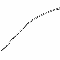 OEM 2020 Toyota Camry Upper Molding - 75753-06221