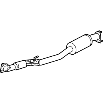 OEM Acura TLX Pipe Assembly A, Exhaust - 18200-TGV-A00