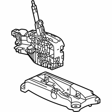 OEM Chevrolet Trailblazer Gear Shift Assembly - 60003332