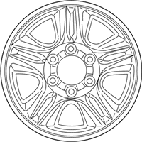 OEM 2006 Lexus GX470 Wheel, Disc - 42611-60A20