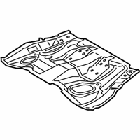 OEM 2014 Toyota Prius Plug-In Center Floor Pan - 58211-47070