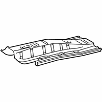 OEM 2012 Lexus HS250h Panel, Front Floor, Center - 58113-47900