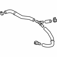 OEM 2013 GMC Terrain Vacuum Hose - 22924776