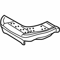 OEM 2001 BMW M5 Pad Seat Front - 52-10-8-242-779